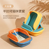 Large pet supplies Half -closed cat sand pot top -in -type cat toilet high -border anti -border splashing cat sand basin factory wholesale