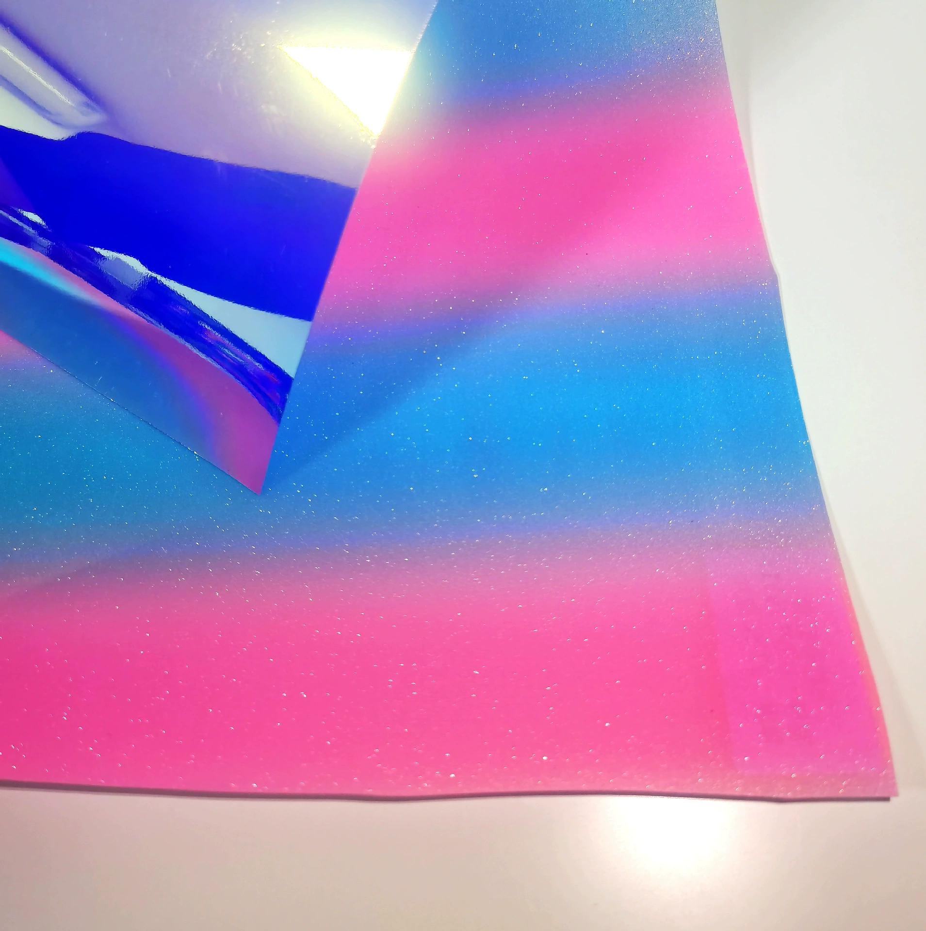 Rainbow Starlight Sicks Rhizopan Star Light Gradient Colorful Flanched Pixel Phantom PET Llee Film Sicks Sickly Package