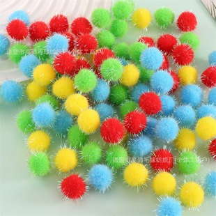 1.5CM��ɫ���[ëë���׃��@diy�ֹ�����ë�q��������b�b�Сë��