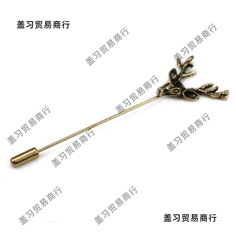 Brooch, retro classic suit jacket, accessory lapel pin, Korean style