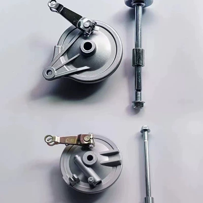Motorcycle wheel hub: Rear Brake Matching with Shaft