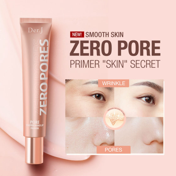 Cross-border Der.J Anti-hole Soft Focus Makeup Front Milk Concealer Invisible Pore Lasting No Makeup Powder Exported in English