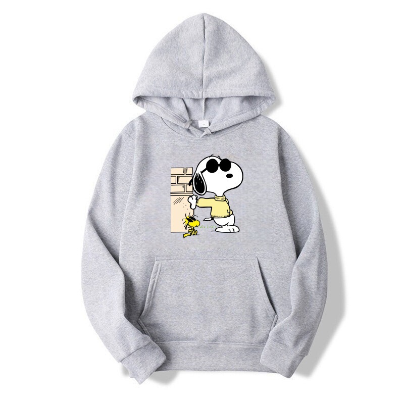 2025 Autumn and Winter Snoopy Creative Cartoon Style Fleece Sweatshirt Versatile Trendy Casual Unisex Hooded Sweatshirt 2025 Autumn and Winter Snoopy Creative Cartoon Style Fleece Sweatshirt Versatile Trendy Casual Unisex Hooded Sweatshirt