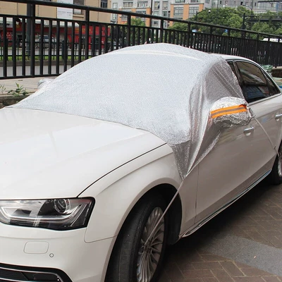 Sun shade – Car sun visor sunscreen - universal-model-for-cars-factory-direct-sales-thickened-four-wheel-fixed-double-ear-cover-anti-snow-and-anti-icefrost