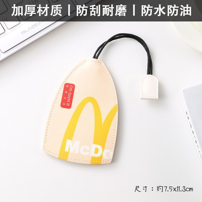 アクセスコントロールカードホルダークリエイティブファッションキーバッグキー収納家庭用電気自動車漫画保護カバーアンチスクラッチ|undefined
