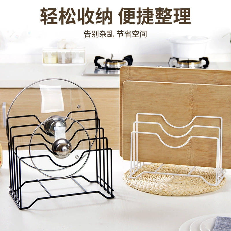 Креативный металлический кованое искусство многоразовый горшок держатель разделочной доски держатель ножей кухонный держатель овощной доски производитель C