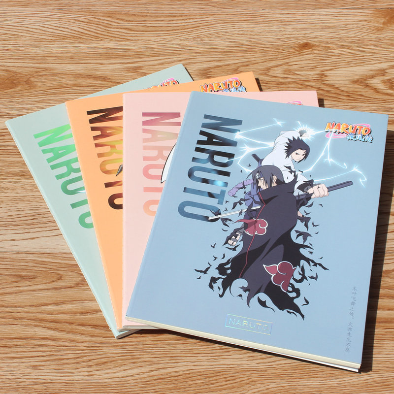 Effective B540 Naruto suture 16K40 student Cartoon diary notebook Stationery wholesale