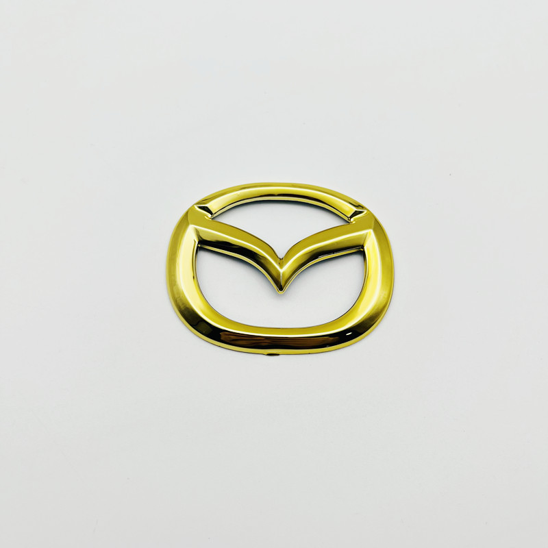 Suitable for Mazda Cx-4 Car Logo Atez Cx50Cx30 Angkesela Carbon Fiber Pattern Steering Wheel Labeling Cover