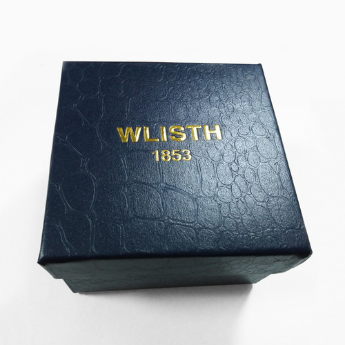 Wholesale exquisite watch packaging box, Tiandi cover watch gift box manufacturer wholesale, hot stamping LOGO