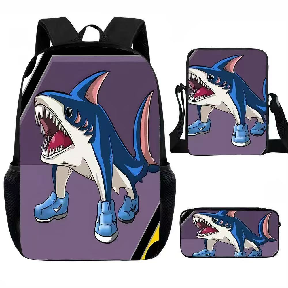 Nuevo producto transfronterizo Italian Brainrot Mochila con estampado digital