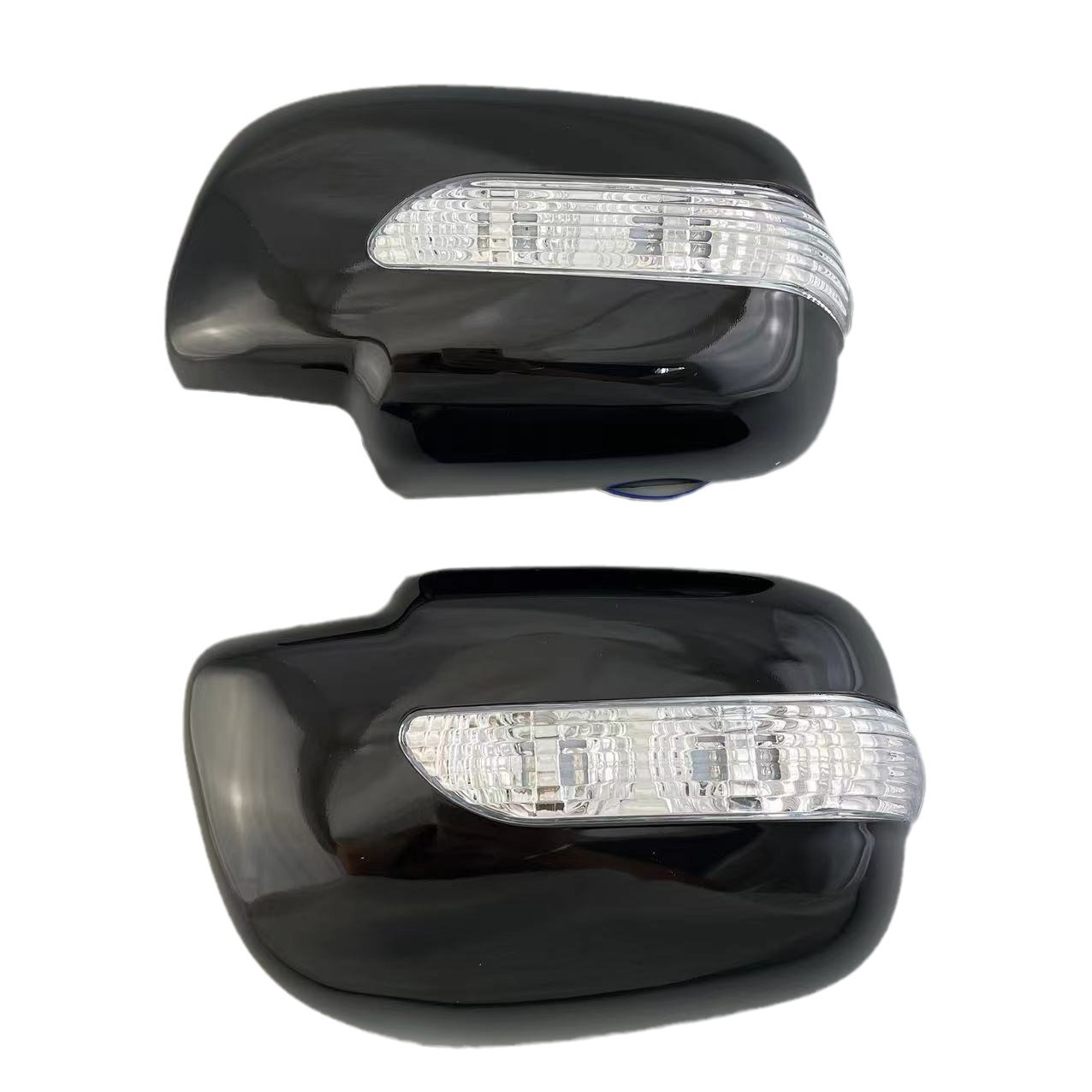 Para Tacoma Modificación Cobertura de espejo retrovisor de fibra de carbono + cubierta de mango Adjunto 05 - 15 Tacoma