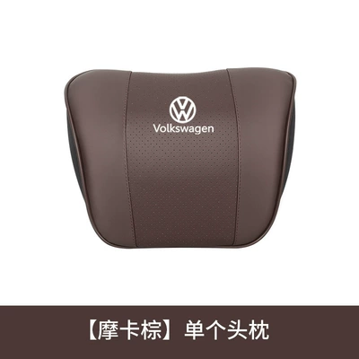Car Headrest, Neck Pillow, Headrest - headrest-mocha-brown-single-pack