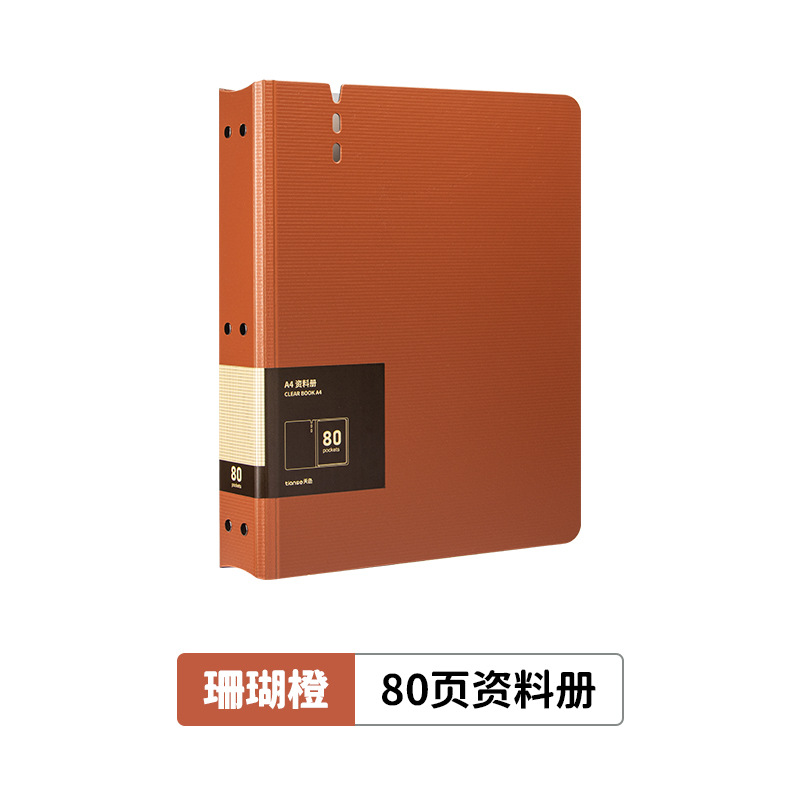 코랄 오렌지 80페이지