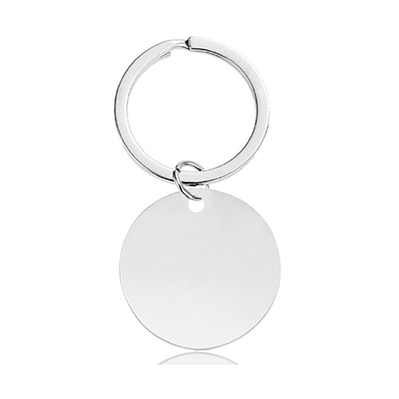 Steel keychain, 30mm