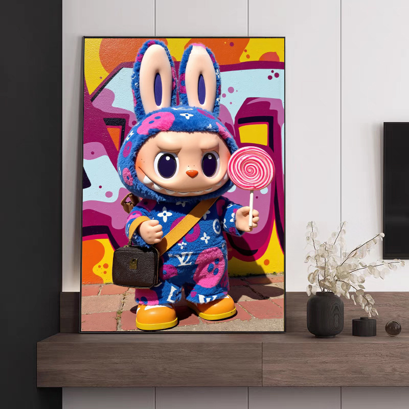 Chapitre E / 40*60cm [noyau pur/peinture auto-adhésive] sans cadre