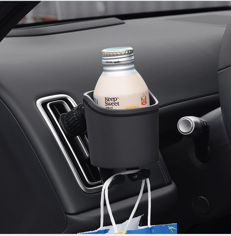 Cross-Border Multifunctional Car Cup Holder, Air Vent Drink Holder, Hook Cup Holder, Seat Back Storage Box, Universal Model