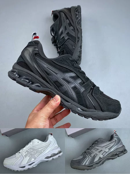 Cross-border GEL-KAYANO 14 retro thick-soled casual running shoes, featuring a mesh design for breathability, and a unisex style