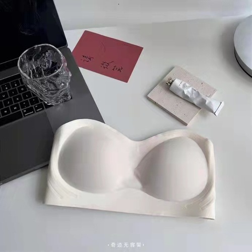 Miracle strapless underwear, invisible bra, tube top, one-shoulder, small chest, gathering, anti-falling, traceless, wire-free underwear for women