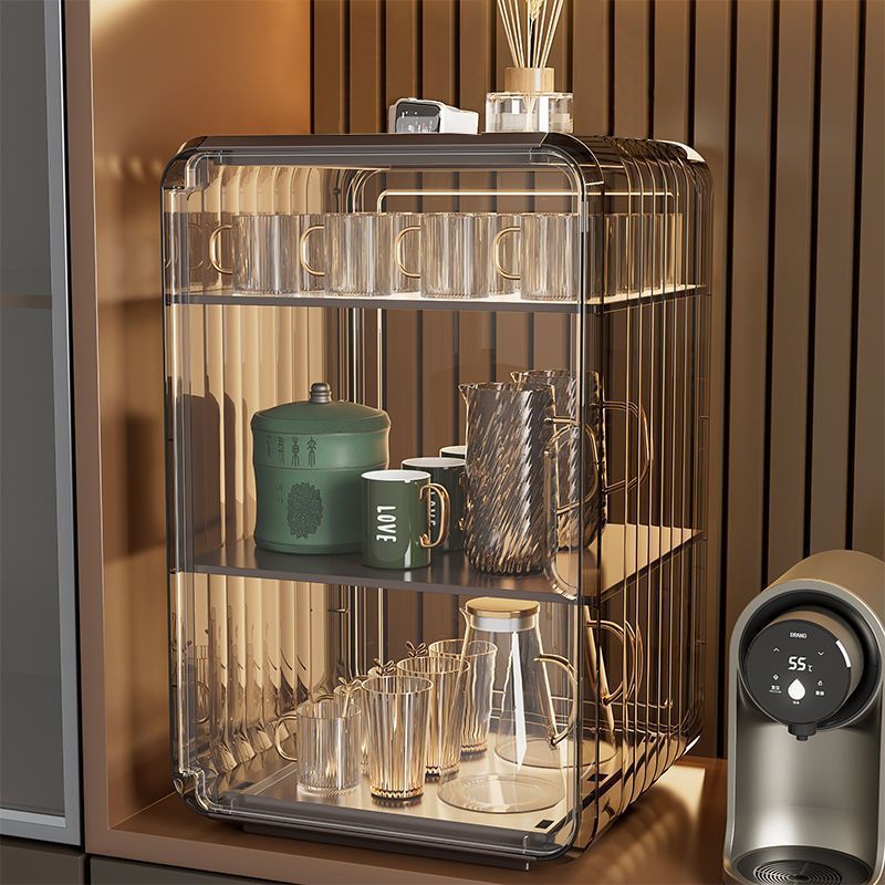 가정용 컵 보관함 방진 데스크탑 주방 레드 와인 컵 사무실 커피 테이블 유리 컵 보관함