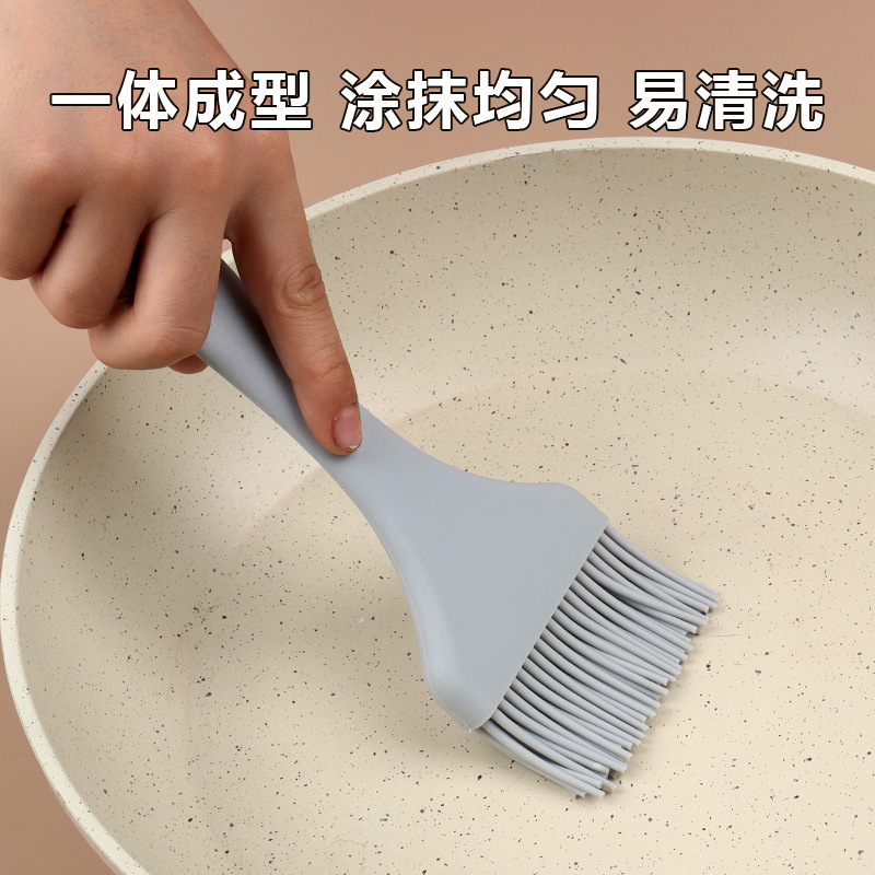 Spot grande cepillo de aceite de silicona de grado alimenticio cepillo de barbacoa comercial especial cepillo de salsa de cordero asado sin pelo silicona