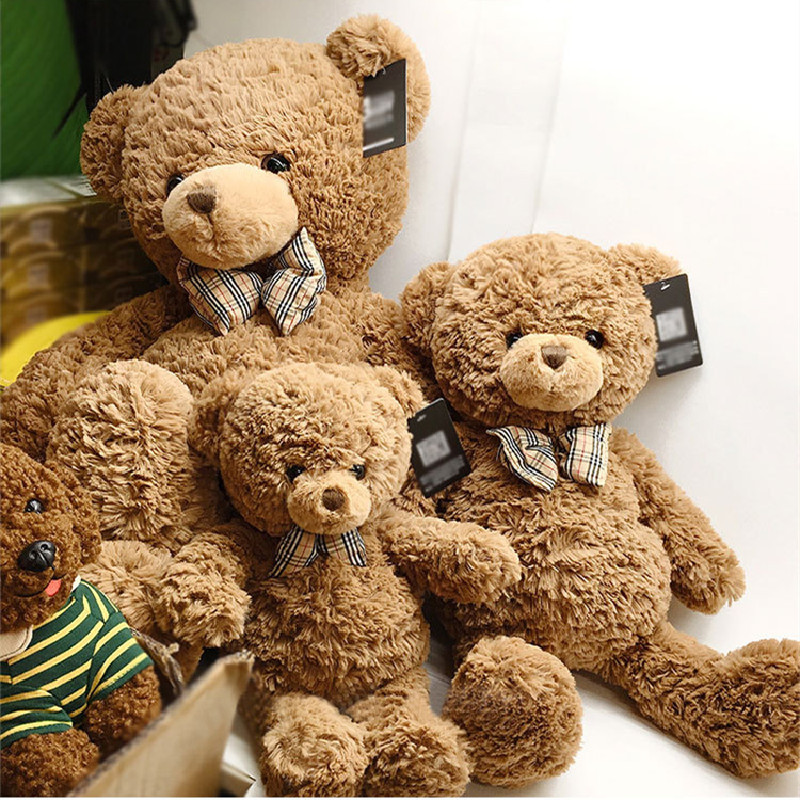 Bebé abrazo Claire oso de peluche muñeca lindo oso de peluche de juguete para dormir almohada muñeca transfronteriza al por mayor