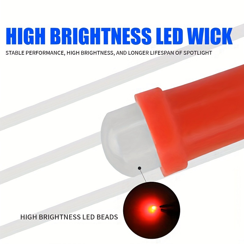 10Pcs Car Led Instrument Lights with Lamp Holder T5Cob Diffused Light 1Smd Indicator Light Gear Shift Headlight Rearview Mirror Light