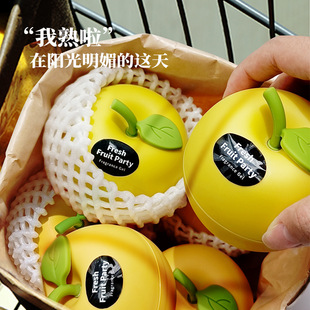 Apple Aromatherapy Car Solid Fragrance Essential Oil Toilet Long-Lasting Fragrance Deodorizing Fragrance Air Freshening Fireless Aromatherapy