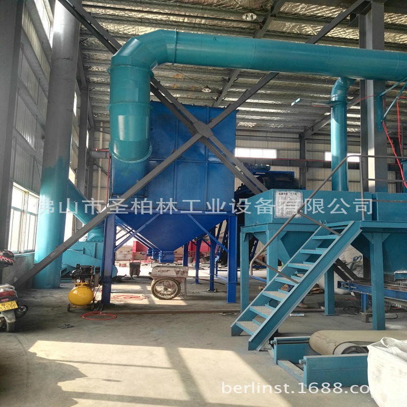 生产制作炼钢原料生产线37KW布袋集尘器  压球机生产线布袋除尘器