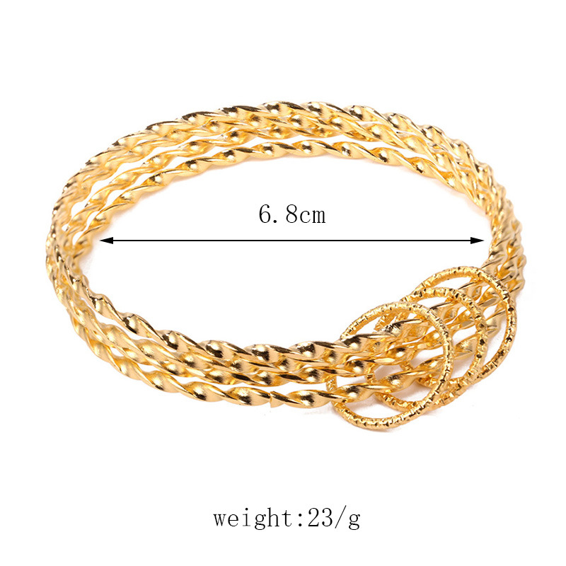 1 Piece Fashion Geometric Alloy Plating Womenu0027S Bangle