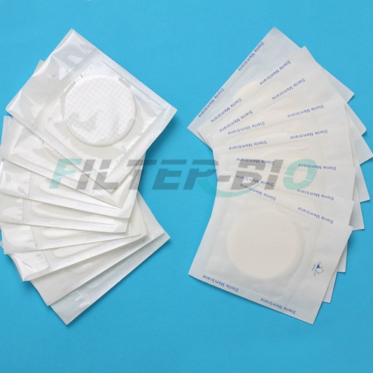 MCE混纤白底黑格灭菌格栅膜滤膜47mm 0.22um