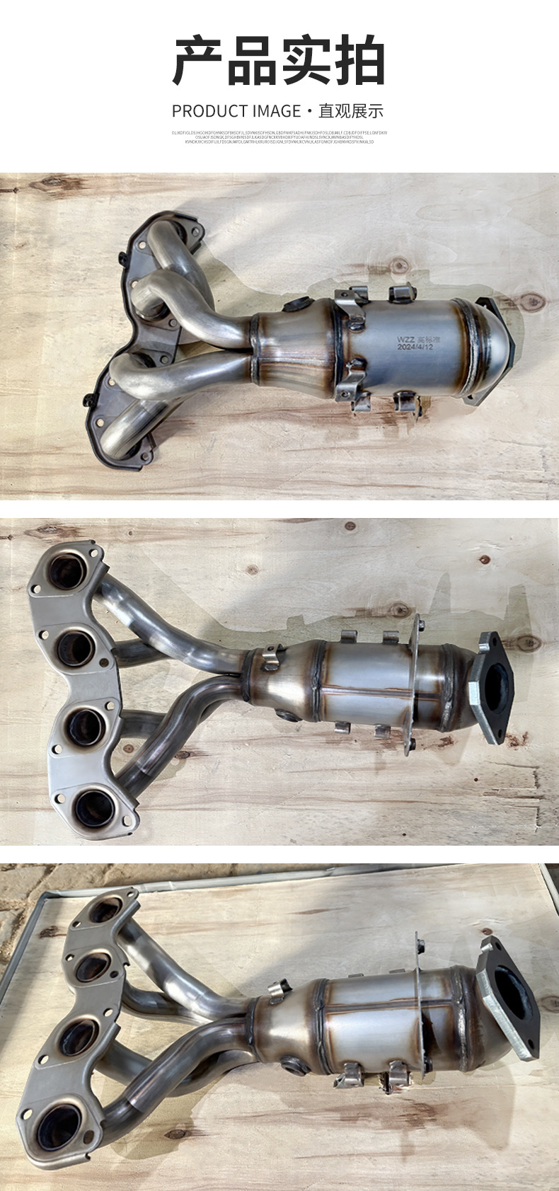 Car Catalytic Converter for Landwind X2 Changan CS35 Custom Emission