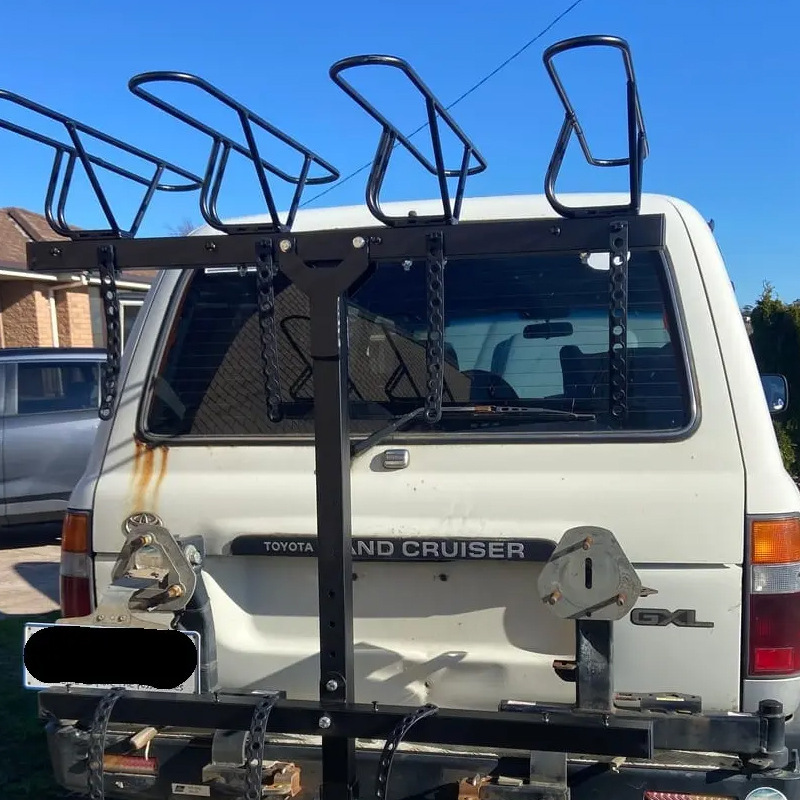 Factory Price Hanging Device Bicycle Rack Carbon Steel Car Storage Ladder Bicycle Carrier with 4 5 6 Bicycles