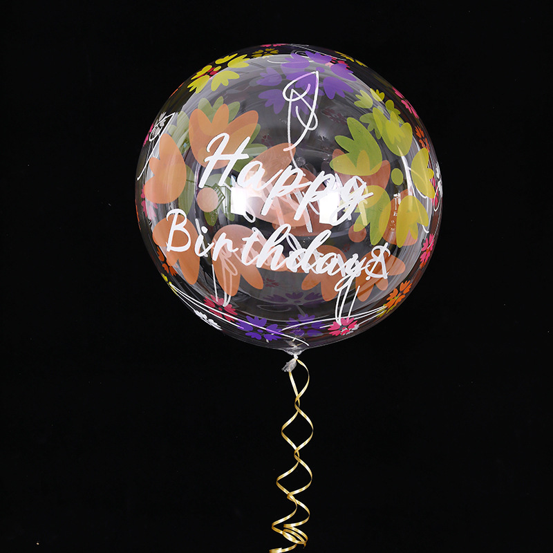 Globo transparente navideño, Santa/ muñeco de nieve