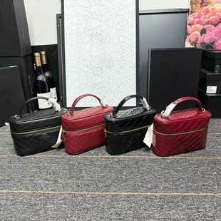 Sheepskin Yangshulin Bag Genuine Leather Crossbody Handbag Cosmetic Bag Light Luxury Women's Bag Hand Carry High-Value Wholesale Women's Bag