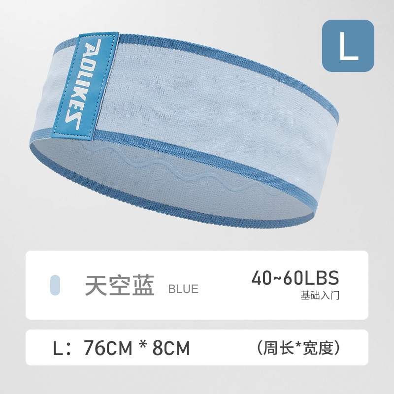 Aolikes nueva banda de tensión de entrenamiento de fitness deportivo anillo de cadera elástico antideslizante correa de yoga anillo de tensión