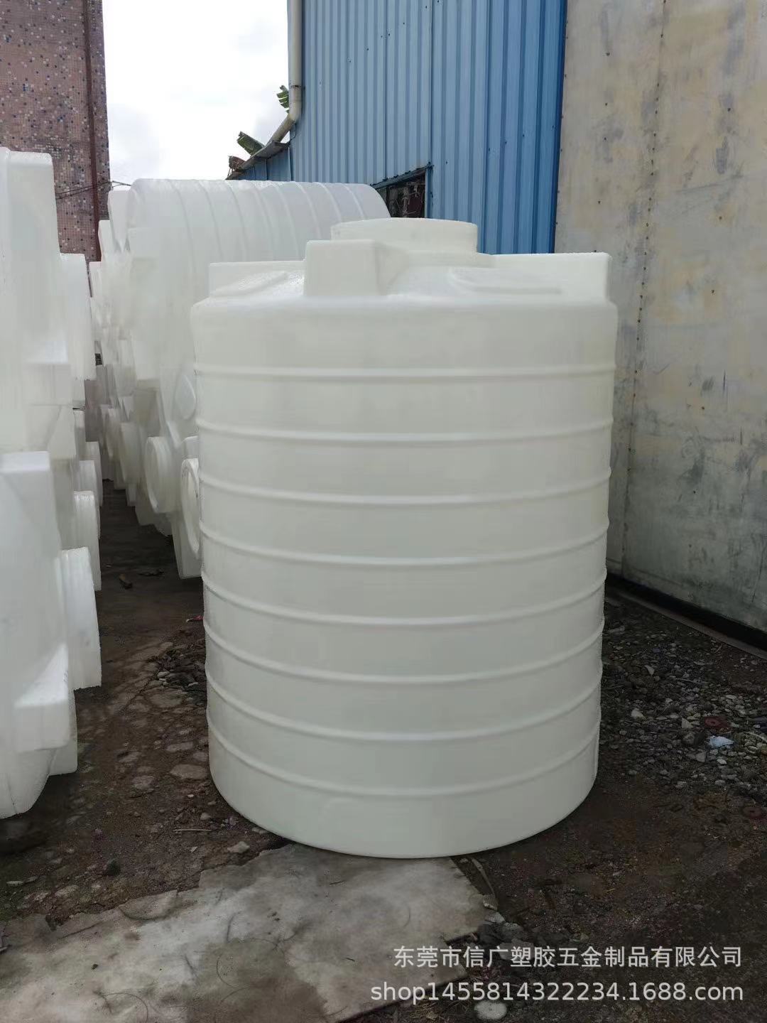 加厚白色塑料蓄水水塔 耐酸碱圆形站立式大白桶水箱 施工储水器