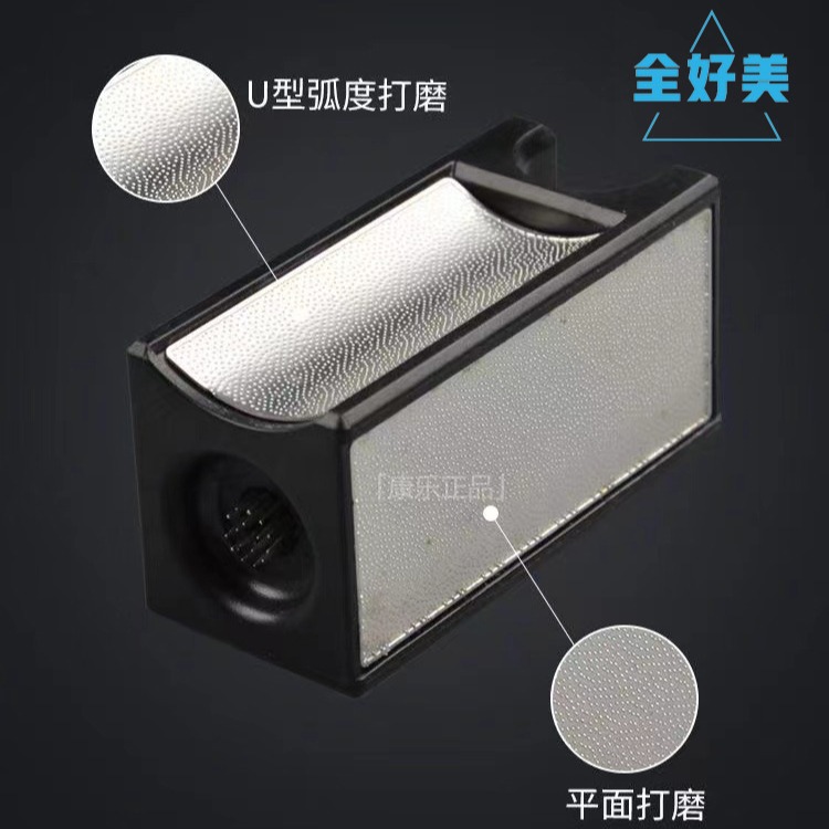 Billar Varilla multifunción herramienta de reparación de la cabeza de cuero Varilla cabeza Dispositivo de reparación de corte de la pluma cuchillo de arco Dispositivo de molienda Big Head Repair Rod