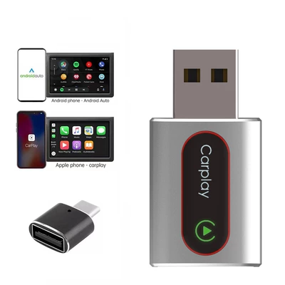 Box, Simsiz CarPlay və Android Auto - k11-overseas-version-neutral-silver-adapter