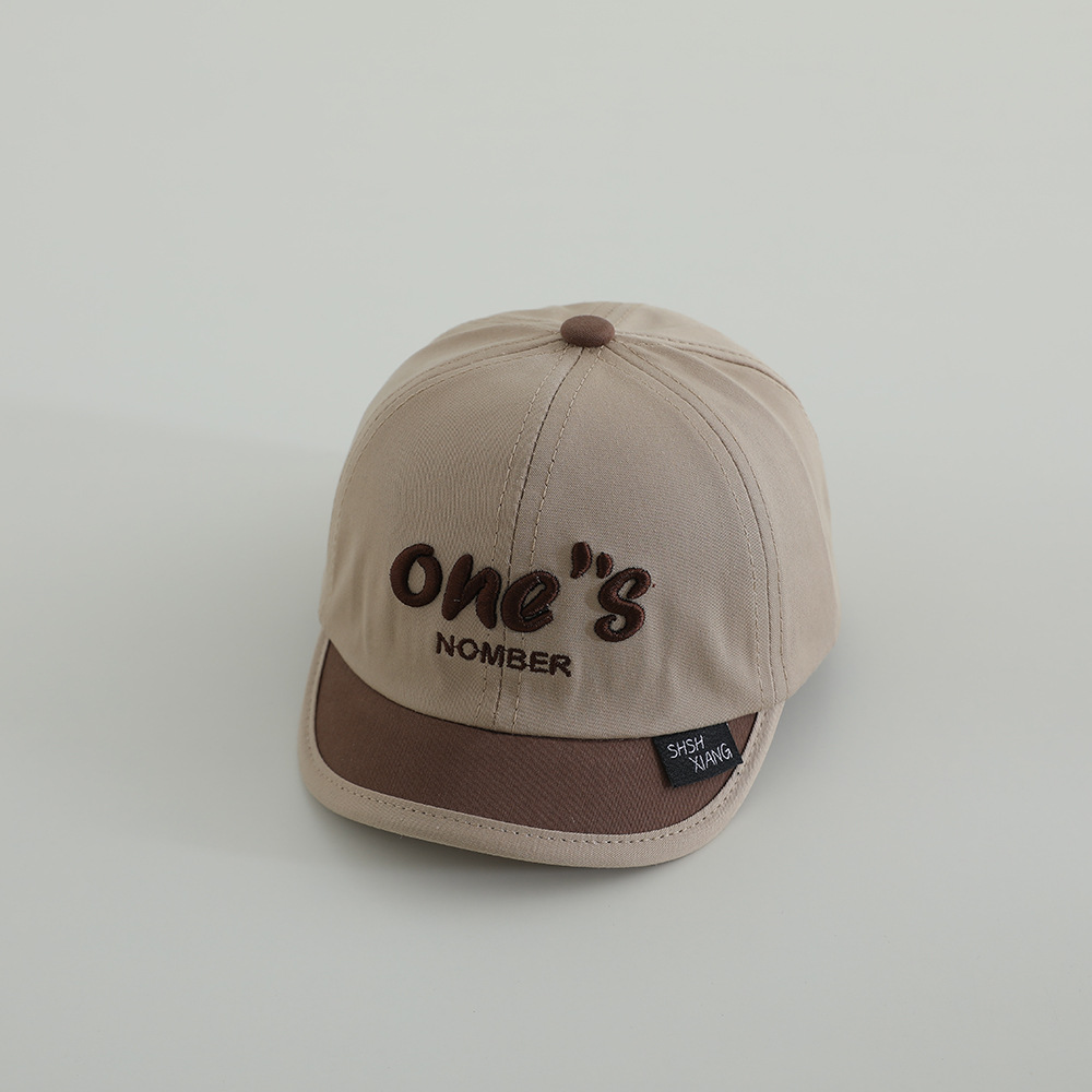 Japón y Corea del Sur de 1 - 3 años bebés gorras de béisbol de bisel pequeño inns gorras de moda primavera y verano nuevo sombrero al por mayor