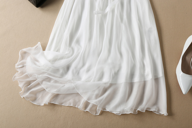 Bohemian Mulberry Silk Dress