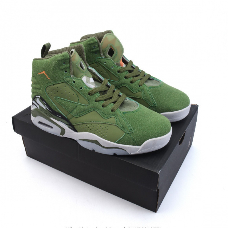 Comercio exterior J puro original Pumpman MVP zapatos de baloncesto para hombres zapatos deportivos casuales para mujeres AJ6 con suela gruesa almohadilla de aire zapatos de moda