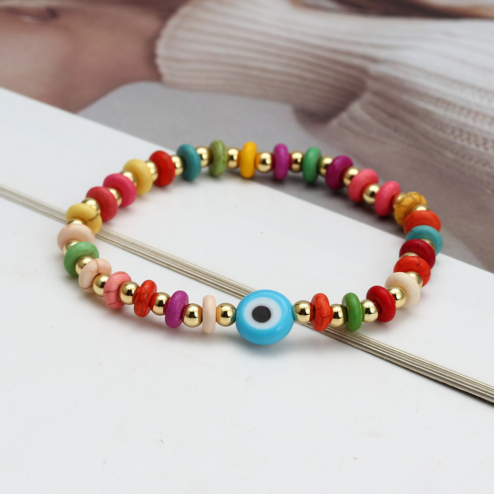 Fashion Eye turquoise Plating Bracelets 1 Piece
