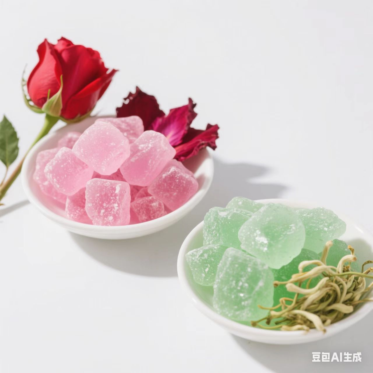 Roselle and Honeysuckle Rock Sugar 500g Luo Shen Hua Jin Yin Hua Sweet Herbal Tea Companion key features