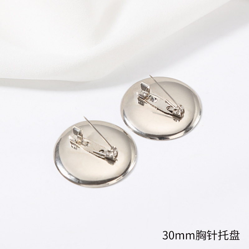 ピンの安全針の胸の花の底のボタンの針はロックの頭のネクタイのブローチの手作りのdiyの毛の服のボタンの部品の材料を持ちます。