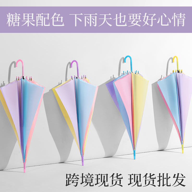 Eight-Bone Transparent Umbrella, Popular Wedding Photography Umbrella, Advertising Umbrella with Logo Printing, One-Piece Dropshipping, Factory Wholesale, In-Stock Instant Shipping