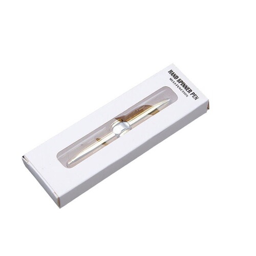 Fingertip gyro pen LED luminous metal creative multi-functional decompression pen finger gyro spin pen decompression artifact
