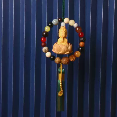 Car hanging – men's and women's pendant wholesale - eighteen-seeds-green-guanyin