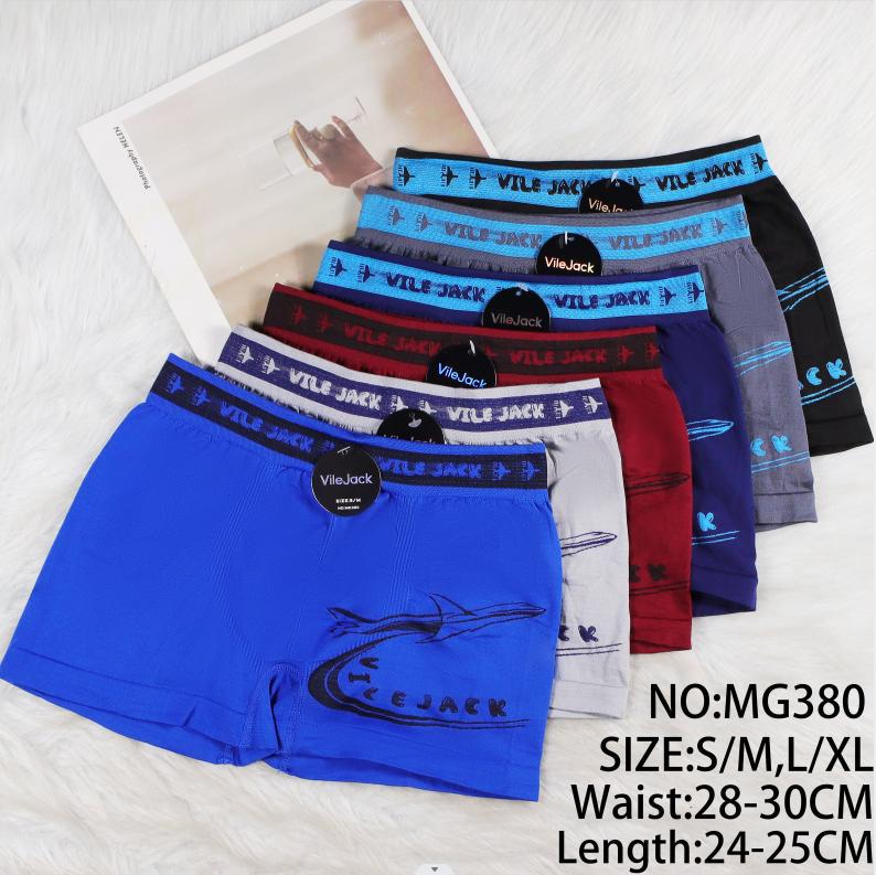 Ropa interior juvenil, ropa interior deportiva para niños, pantalones cortos de cintura media sin costuras elásticos cómodos y transpirables, 6 colores