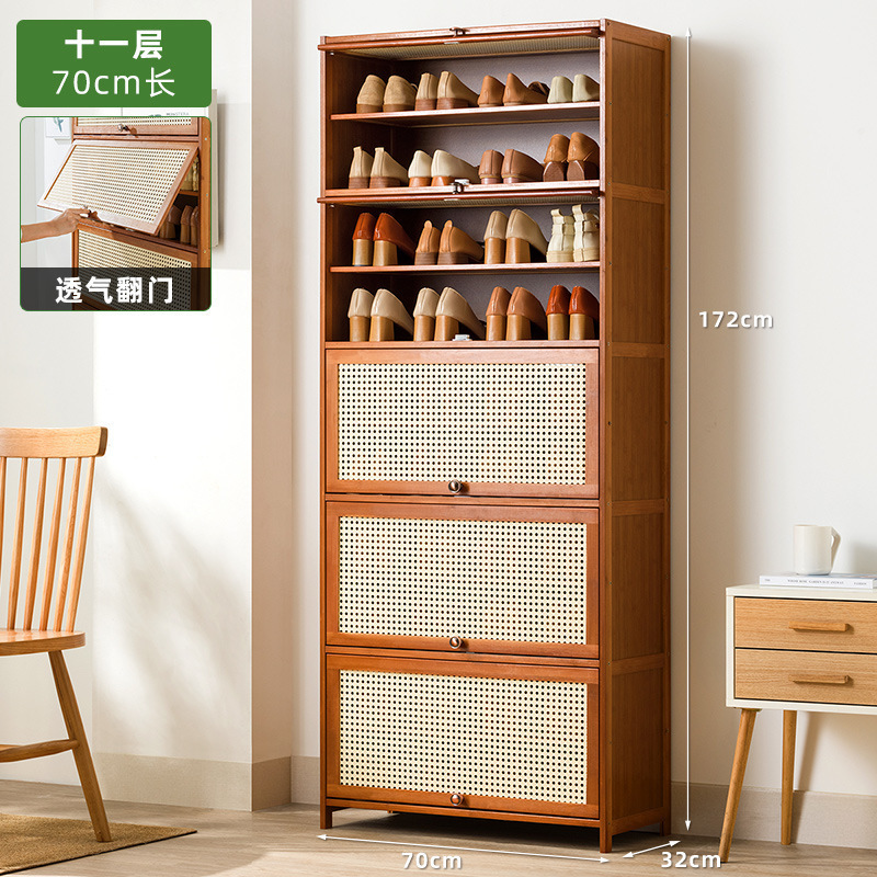 门口鞋柜高款立式入户柜一体门外走廊用极窄家用鞋架子多层带门|undefined