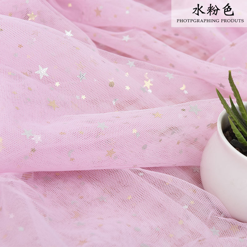 3MM亮片布料面料密网纱乱片婚庆装饰舞台背景布服装面料礼服桌布|undefined